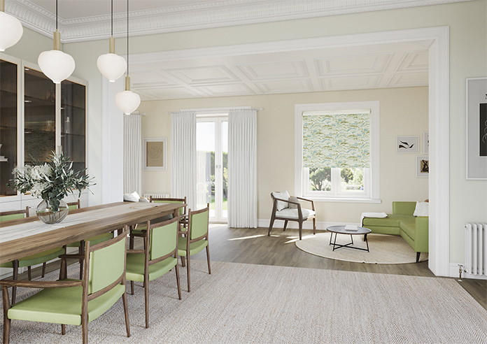 Gabriela, Greengage - Twist&Fit Roller Blind - Image 7